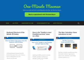 oneminutemacman.com preview