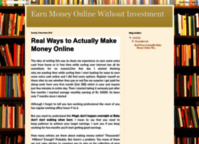 onlineearnmoneywithzeroinvest.blogspot.in preview