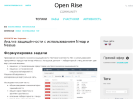 openrise.org preview