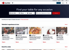 opentable.ca preview