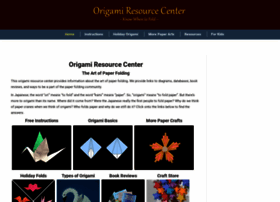 origami-resource-center.com preview