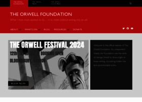 orwellfoundation.com preview