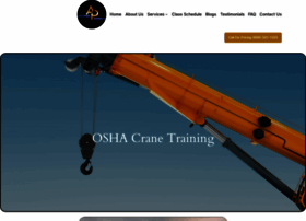 osha-crane-training.com preview