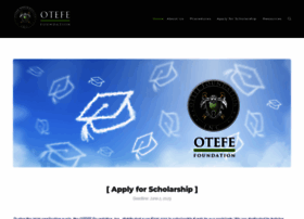 otefe.org preview