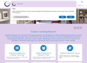 outdoor-learning-research.org preview