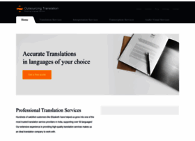 outsourcingtranslation.com preview