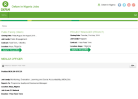 oxfaminnigeriajobs.org preview