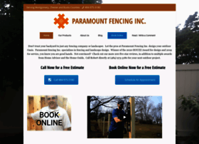 paramount-fencing.com preview