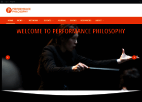 performancephilosophy.org preview