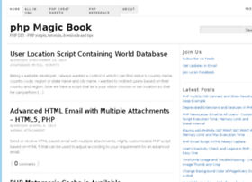 phpmagicbook.com preview