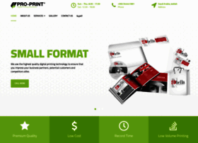 pro-print.com.sa preview