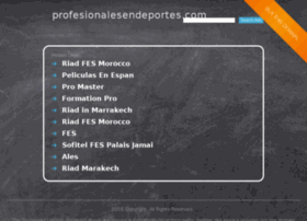 profesionalesendeportes.com preview