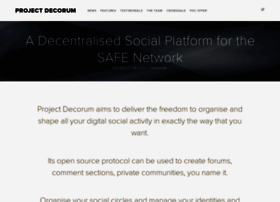 project-decorum.com preview