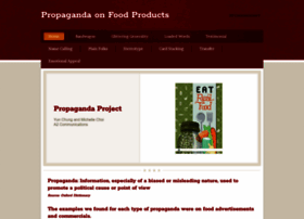 propagandafoodcomms9.weebly.com preview