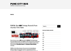 punecitybus.in preview