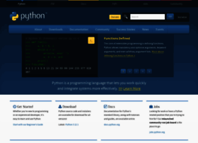 python.org preview