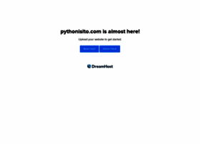pythonisito.com preview