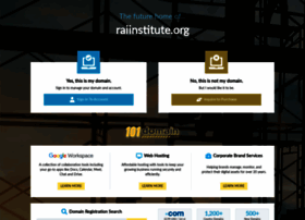 raiinstitute.org preview