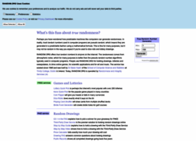 random.org preview