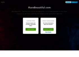 rarebeautiful.com preview