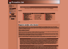 rosadoc.be preview