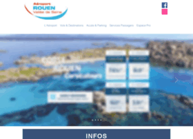 rouen.aeroport.fr preview