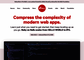 rubyonrails.org preview