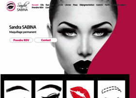 sandra-sabina.fr preview