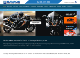 savagemotorcycles.com.au preview