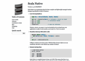 scala-native.org preview