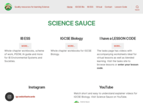 sciencesauceonline.com preview