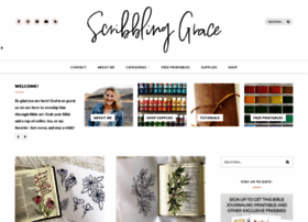scribblinggrace.com preview
