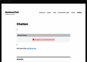 seniorenchat.nl preview