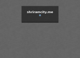 shriramcity.me preview