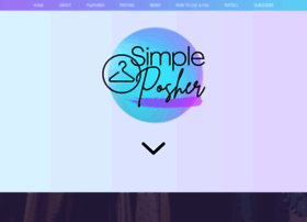 simpleposher.com preview