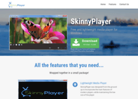 skinnyplayer.org preview