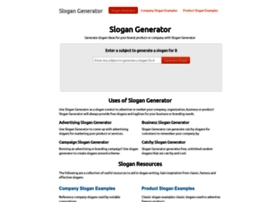 slogangenerator.org preview