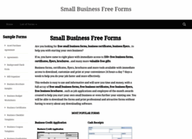 smallbusinessfreeforms.com preview