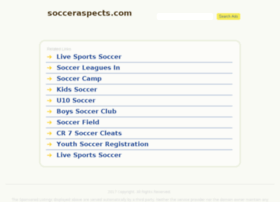 socceraspects.com preview