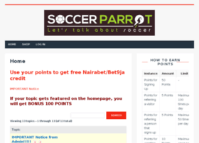 soccerparrot.com preview