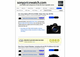 sonypricewatch.com preview