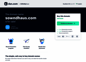 sowndhaus.com preview