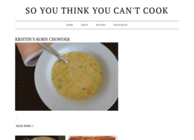 soyouthinkyoucantcook.com preview