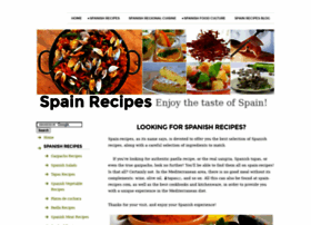 spain-recipes.com preview
