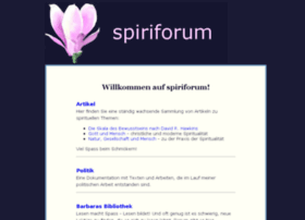 spiriforum.net preview