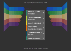 spring-carpet-cleaning.com preview