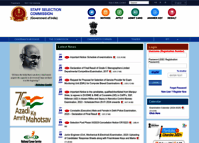 ssc.nic.in preview