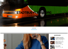 stadtbus-flensburg.dk preview