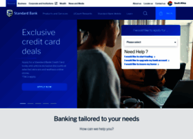 standardbank.co.za preview