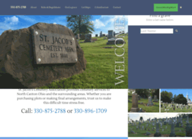 stjacobscemetery.org preview